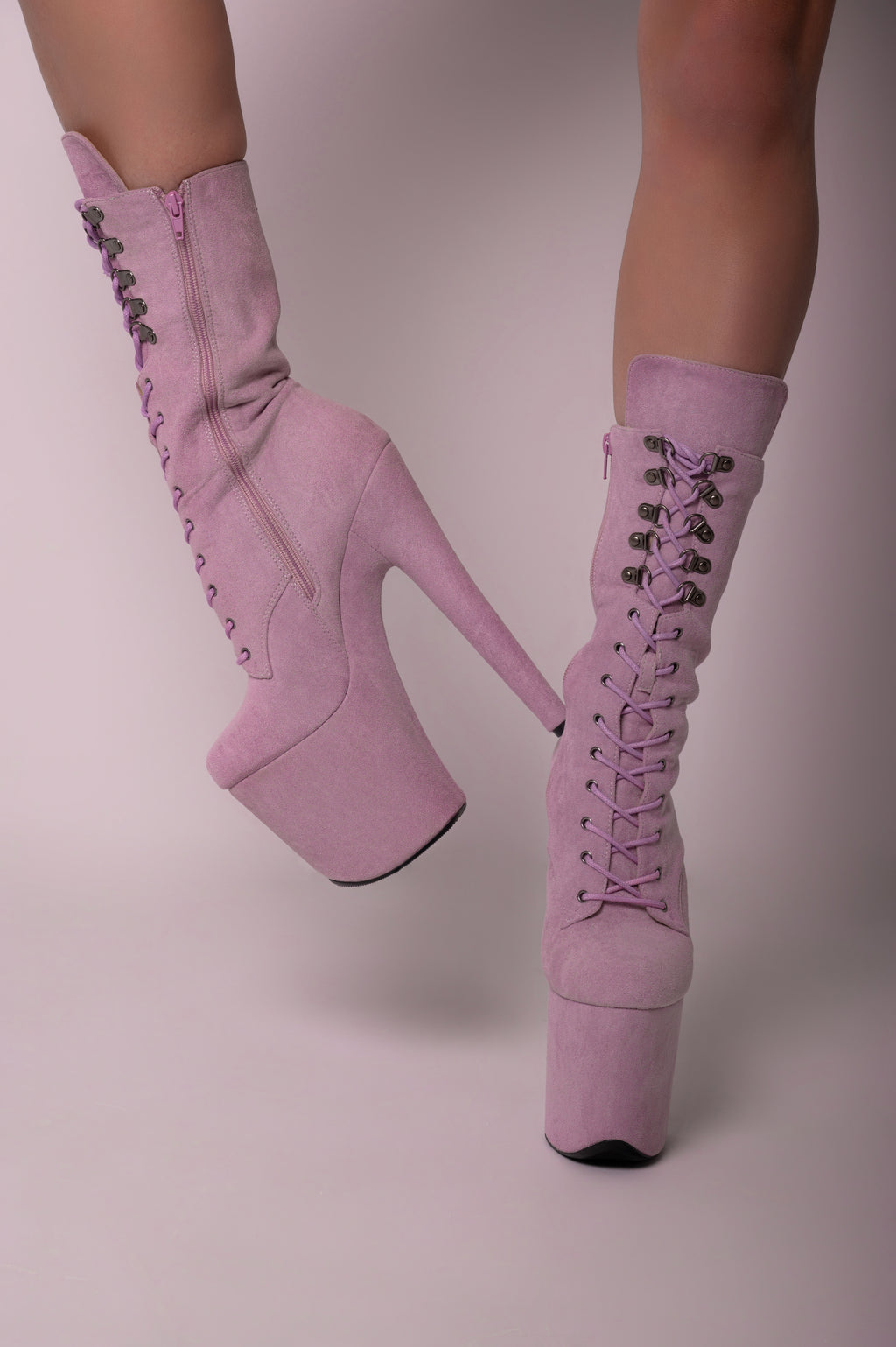 Grace on heels