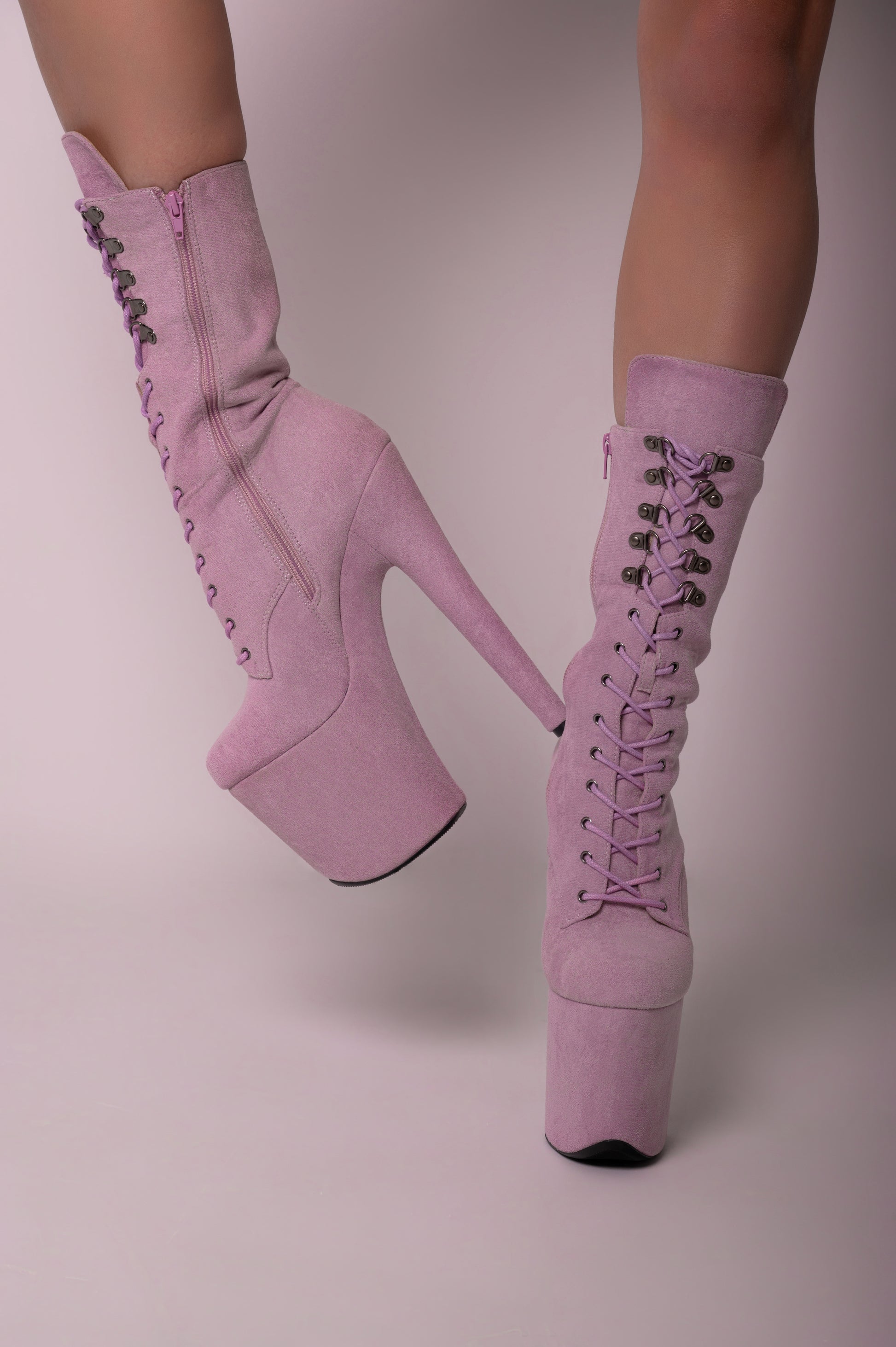 Grace on heels